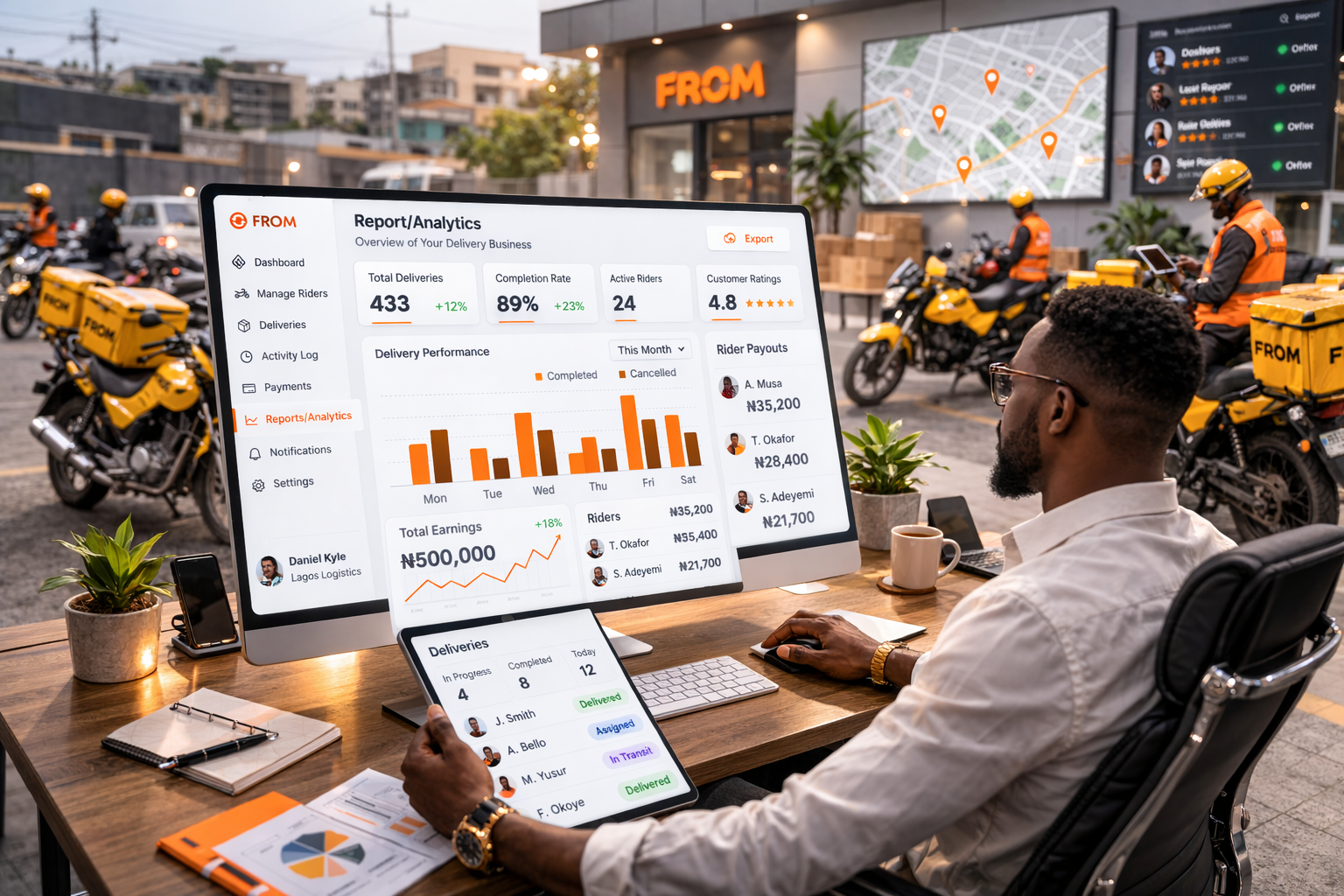 FROM dashboard preview